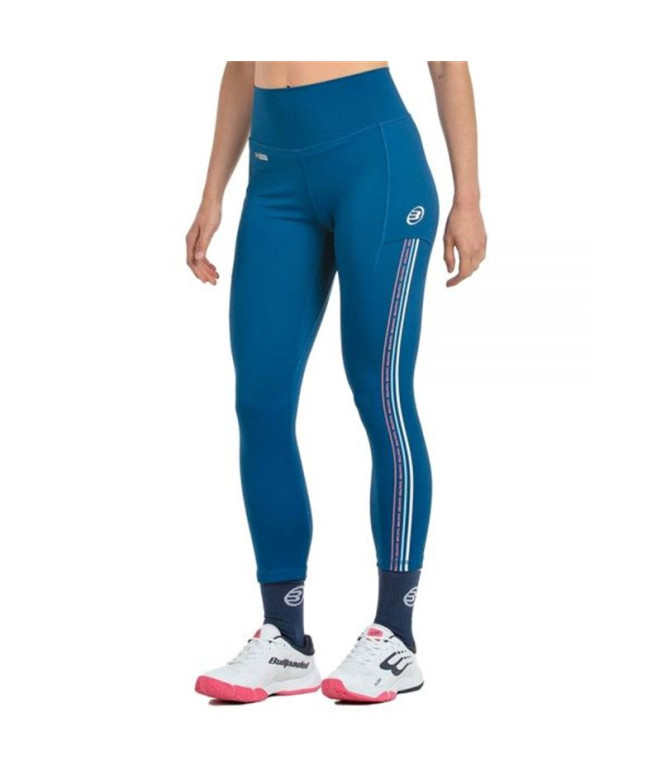Collant de Padel Bullpadel Damava Femme Bleu Tinta