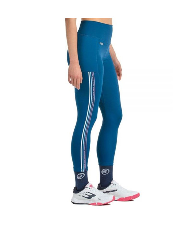 Collant de Padel Bullpadel Damava Femme Bleu Tinta