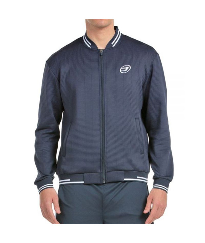 Sudadera de Padel Bullpadel Trombe Hombre Azul Marino