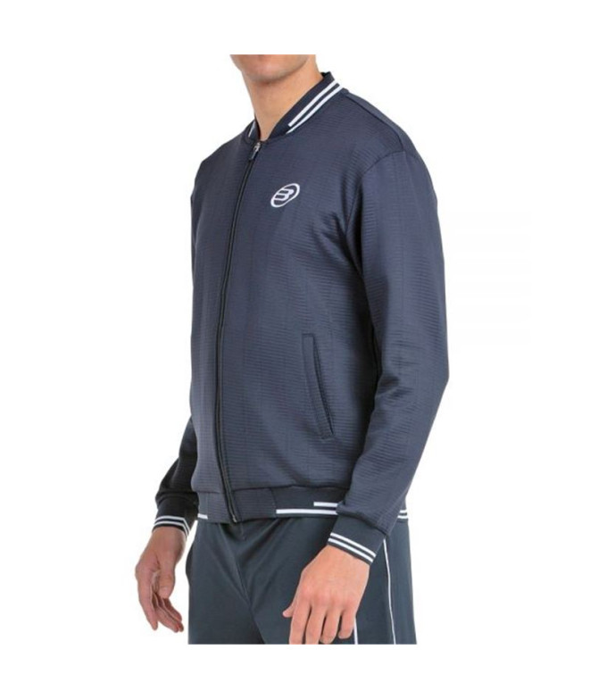 Sudadera de Padel Bullpadel Trombe Hombre Azul...