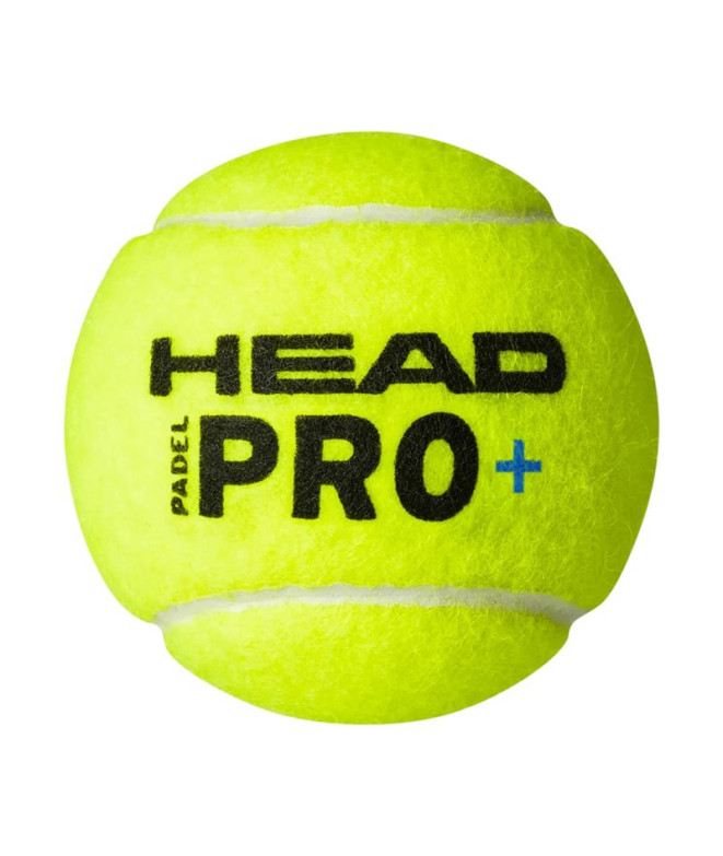 Balles Head Head de Padel 3B Padel Pro+ - 6Dz