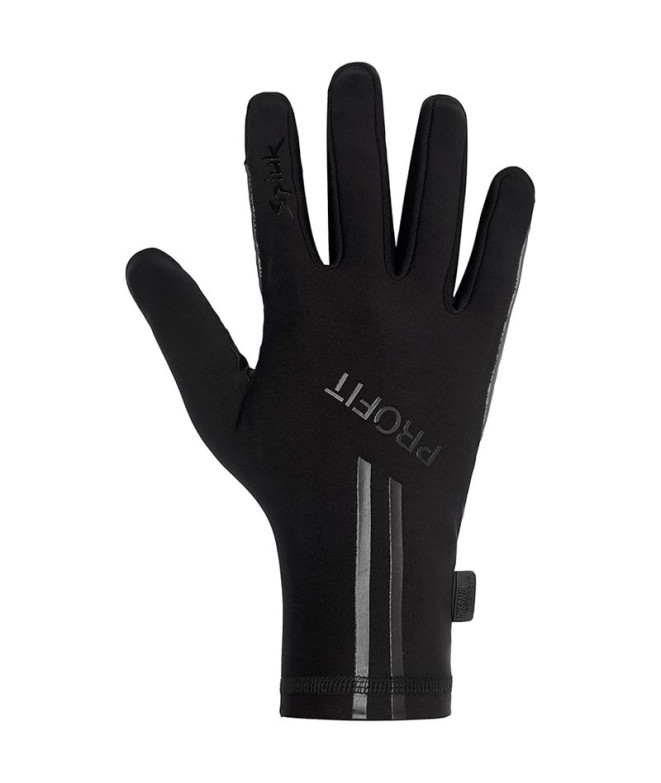 Cyclisme Spiuk Unisexe Gant long de Profit Cold&Rain Noir