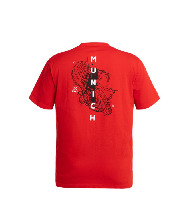 Camiseta Munich Athletic Stain Hombre Rojo