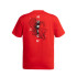 T-shirt Munich Homme Tache athlétique rouge