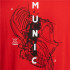 Camiseta Munich Homem Vermelho mancha atlética