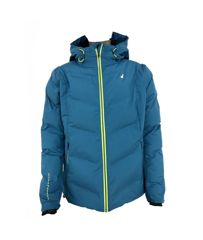 Veste Montagne Joluvi de Ampezzo Bleu Bleu Vert Néon