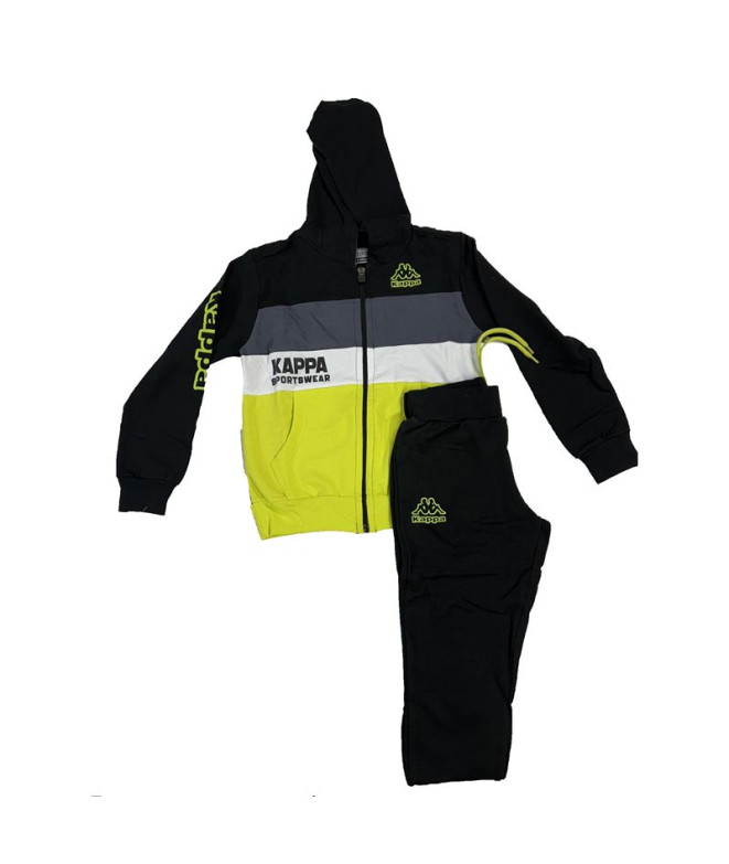 Survêtement Kappa Enfant 8031T0060 Combinaison de sport garçon noir