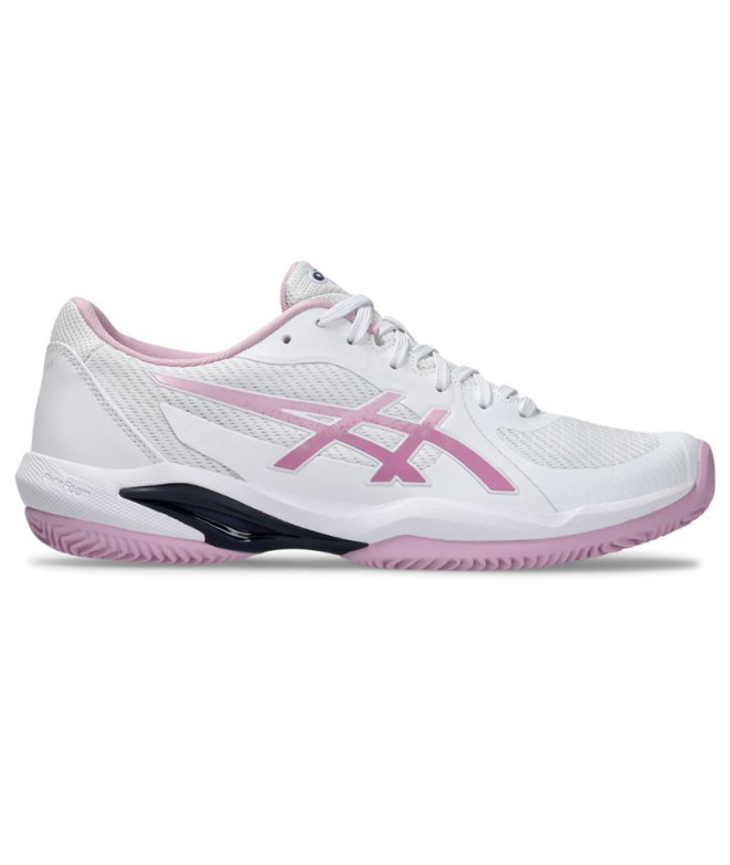 Sapatilhas Tênis Mulher de ASICS Solution Swift Ff 2 Clay Branco/Rosa