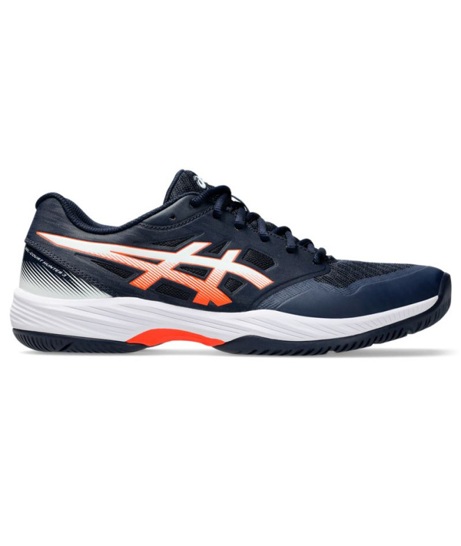 Chaussures Handball GelCourt Homme de ASICS - Hunter 3 Navy/White