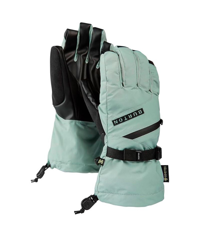 Guantes de Esquí Y Snow Burton Gore Petrol Verde Mujer