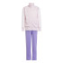 adidas Infantil Fato de treino de 3 riscas Training 205 Rosa