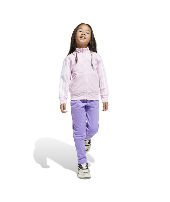 adidas Infantil Fato de treino de 3 riscas...