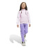 adidas Infantil Fato de treino de 3 riscas Training 205 Rosa