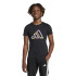 Camiseta adidas Infantil Preto