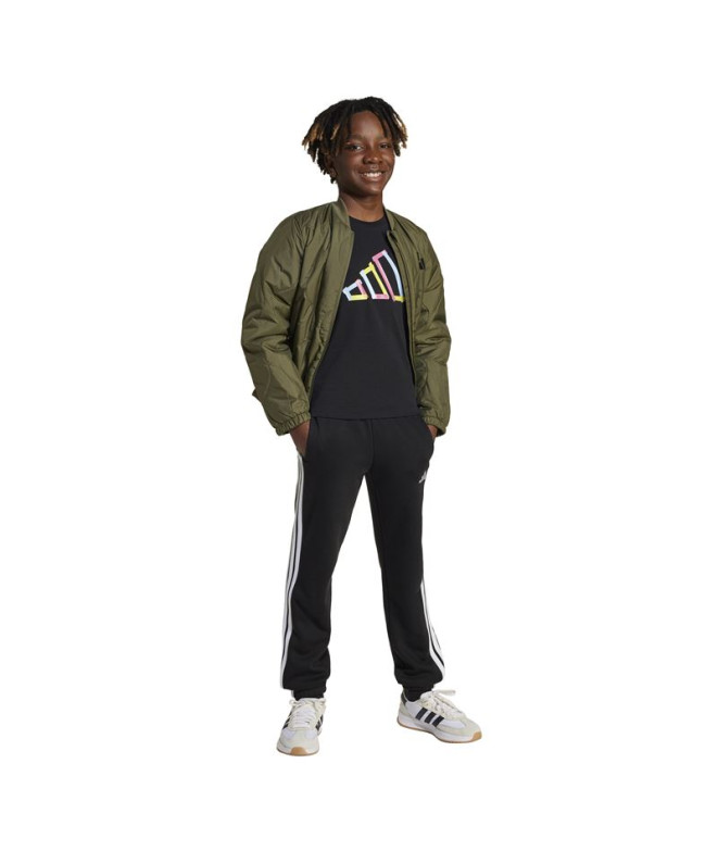 T-shirt adidas Enfant Noir