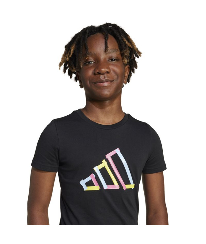 T-shirt adidas Enfant Noir