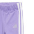 Calça adidas French Terry Bebês 3 Bands Jogger Rosa