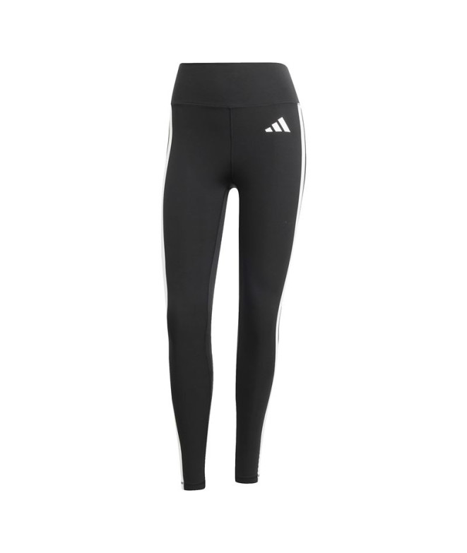 Mallas de Fitness adidas Opt Essentials 3Bandas Mujer Negro/Blanco