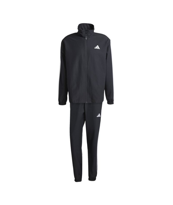 adidas Homme Tracksuit 3Stripes Wv Tt Ts Noir