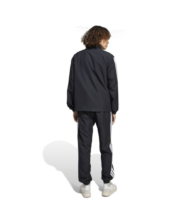 adidas Homme Tracksuit 3Stripes Wv Tt Ts Noir