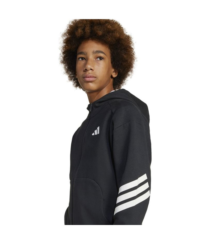 Moletom adidas Infantil Future Icons 3Bandas Fz...
