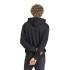 Moletom adidas French Terry Homem Lin Hd Preto/Branco