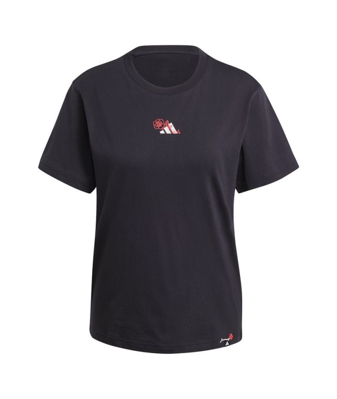 Camiseta adidas Mini Mujer Negro