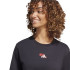 Camiseta adidas Mulher Mini Preto