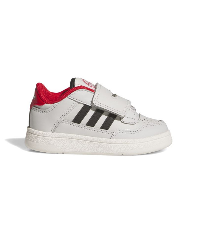 Chaussures Basket-ball adidas Court Enfant de Rapid Cf Grey