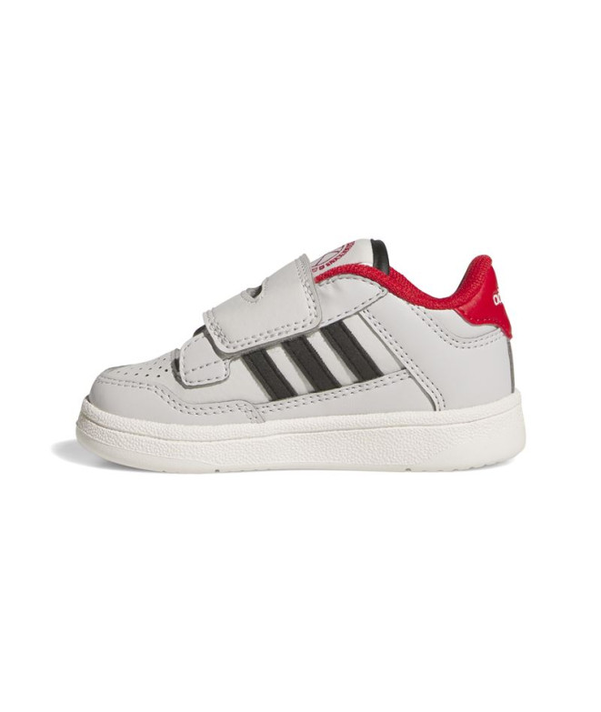 Sapatilhas adidas Rapid Court Cf Infantil Cinza