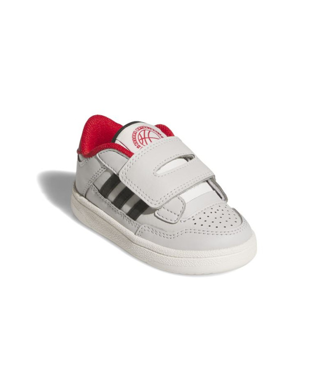 Chaussures adidas Rapid Court Cf Enfant Gris