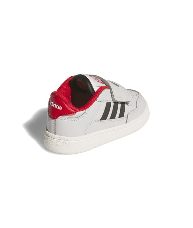 Sapatilhas adidas Rapid Court Cf Infantil Cinza