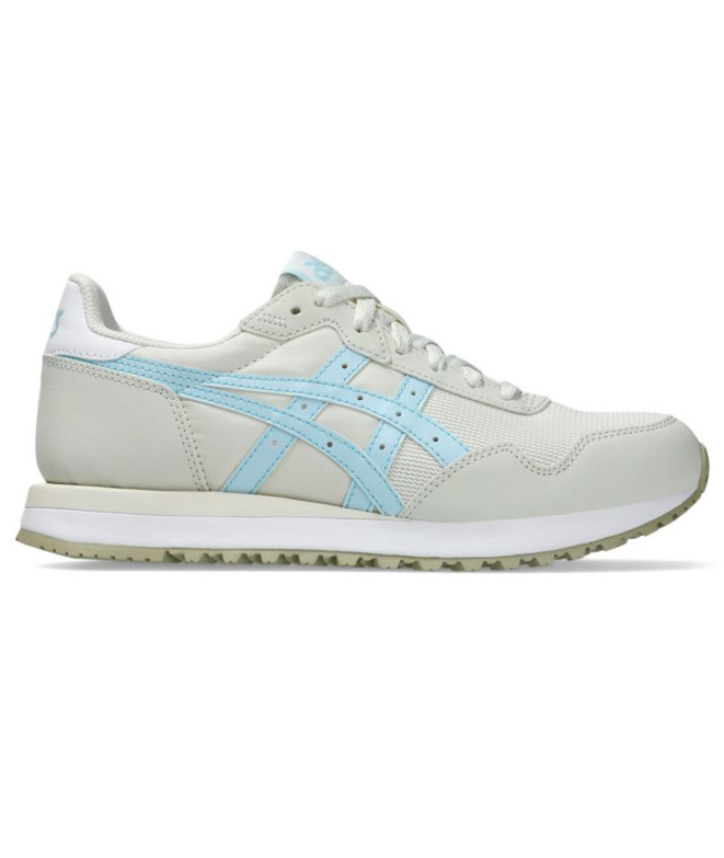 Sapatilhas Mulher ASICS Tiger Runner II Creme/Azul claro