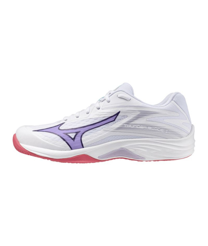 Chaussures Volley-ball Mizuno Femme de Thunder Blade Z White