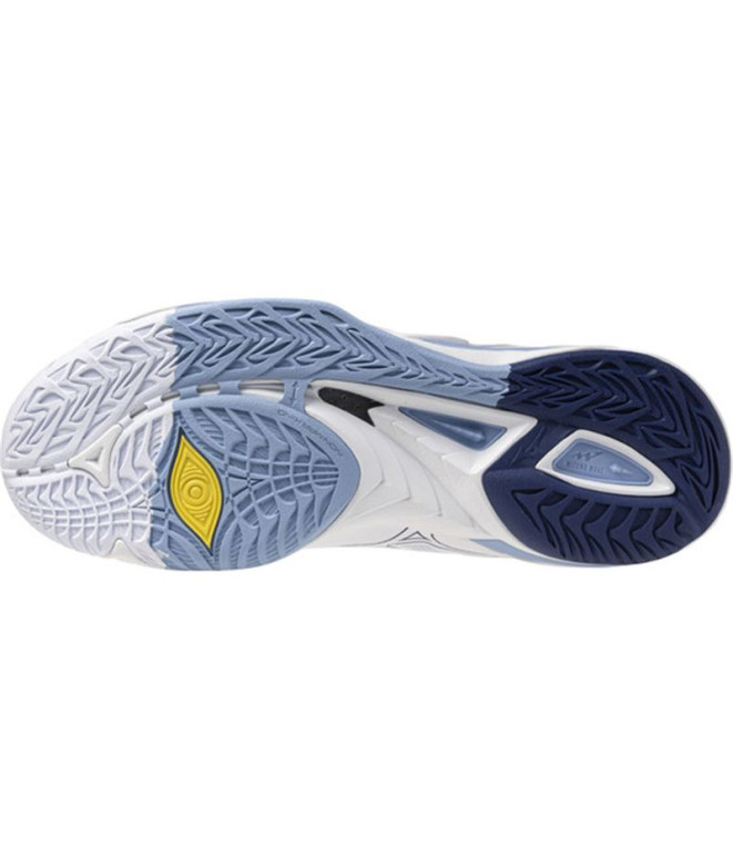Chaussures Handball Mizuno de Wave Mirage 5 White