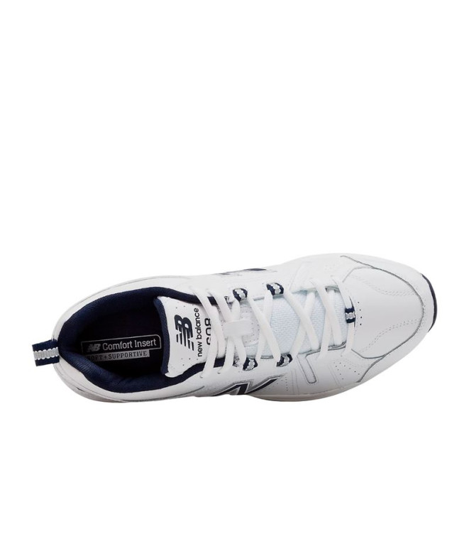 Chaussures New Balance MX608V5 Blanc antidérapant