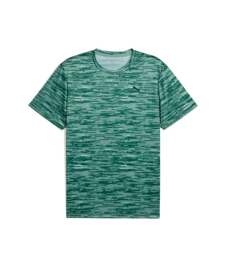 T-shirt Homme by Fitnes Puma Tad Essentials Green