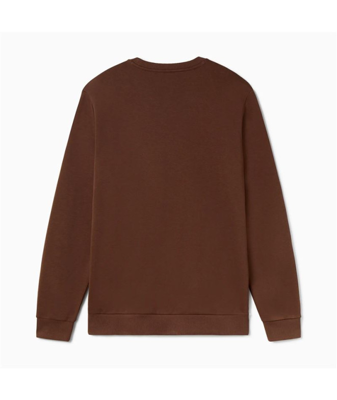 Moletom Puma Essentials+ Graphic Crew Fl Homem