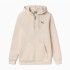 Chaqueta Puma Essentials+ Graphic Hoodie Fz Hombre Beige