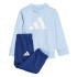 adidas French Terry Bebês Fato de treino Jogger com logótipo grande Azul/branco