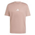 Camiseta adidas Homem 3Bandas Sj Rosa/Branco