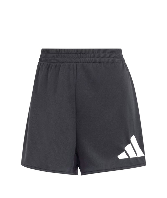 Calça Fitness adidas Mulher by Essentials Grande logótipo de desempenho Treino Preto