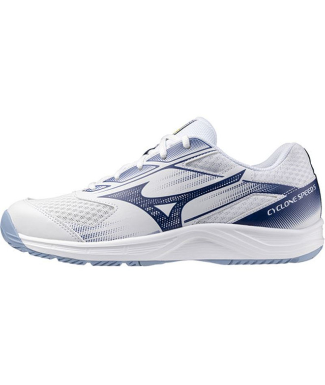 Chaussures Volley-ball Mizuno de Cyclone Speed 5 White