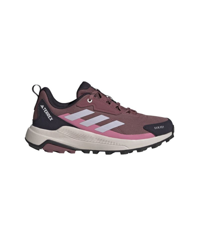 Chaussures Montagne adidas Femme by Terrex Anylander Rain.Rdy Hiking Garnet