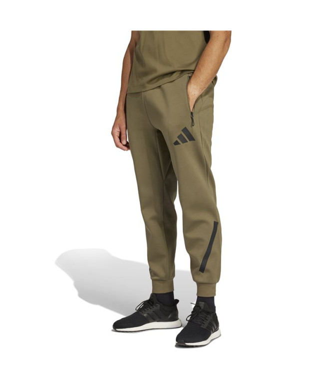 Pantalones adidas Z.N.E. Hombre Verde Oscuro