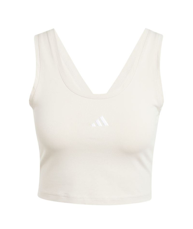 Camiseta adidas Mulher Sl Sj Tk Azul/branco