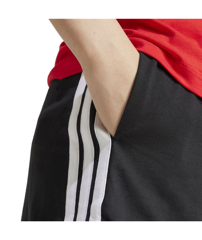 Pantalons adidas Femme 3 Bands Sj Sho Noir/Blanc