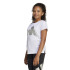 Camiseta adidas Menina Jg Glam Branco