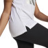 Camiseta adidas Menina Jg Glam Branco