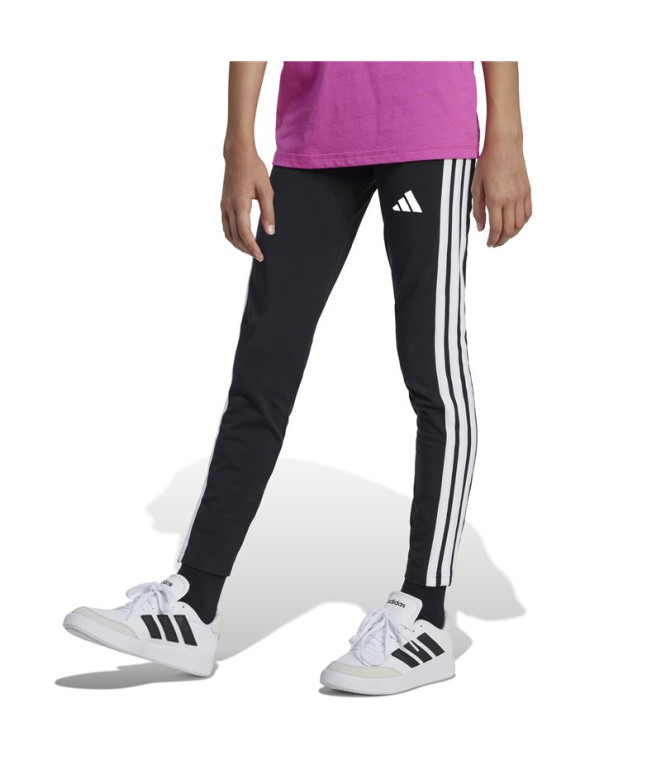 Mallas adidas Jg 3 Bandas 230 Niña Negro/Blanco